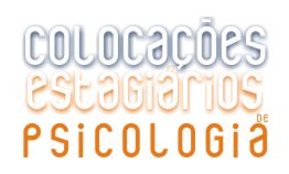 COLOCAÇÕES DOS ESTAGIÁRIOS DE PSICOLOGIA