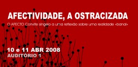 CONFERÊNCIA DE PSICOLOGIA :: AFECTIVIDADE, A OSTRACIZADA