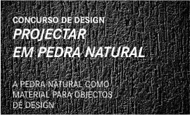 A PEDRA NATURAL COMO MATERIAL PARA OBJECTOS DE DESIGN