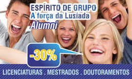 Alumni - Lusíada proporciona condições especiais aos antigos estudantes e seus familiares