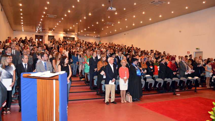 Sessão Solene de Entrega de Diplomas da Universidade Lusíada Norte - Porto 2015