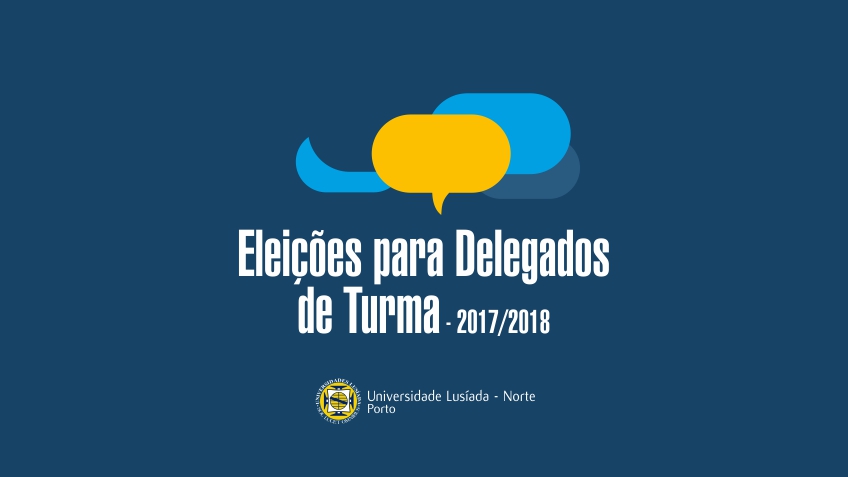 Eleição de delegados de turma - ano lectivo 2017/2018