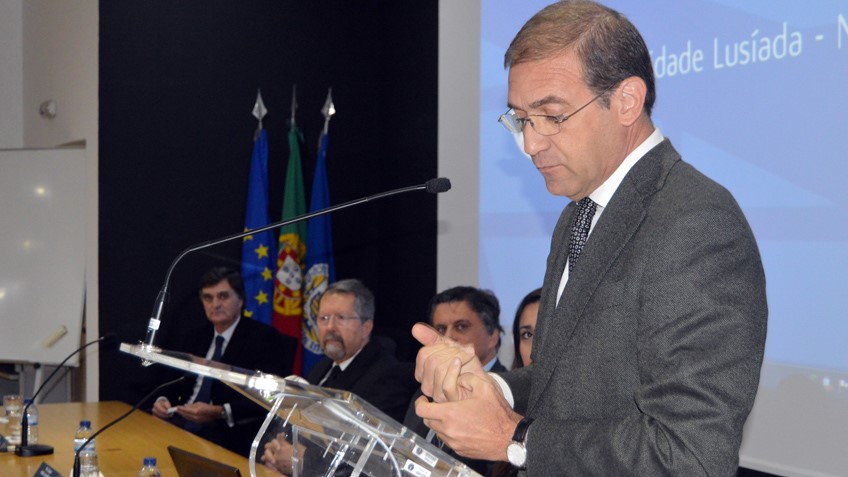 Prof. Pedro Passos Coelho na Lusíada Porto