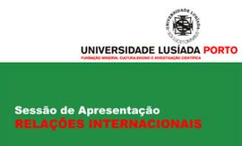 SESSÃO DE APRESENTAÇÃO DO CURSO DE RELAÇÕES INTERNACIONAIS