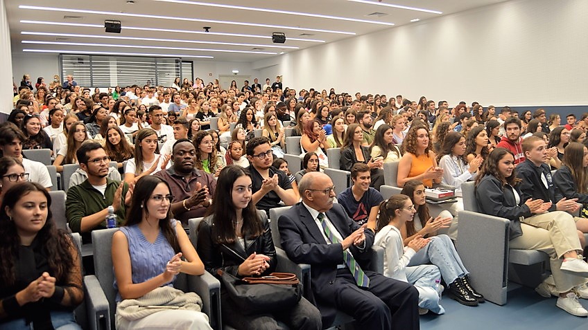 Sessão de Acolhimento aos Novos Estudantes 