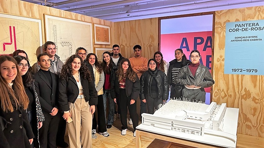 Visita de Estudo dos Estudantes de Arquitetura