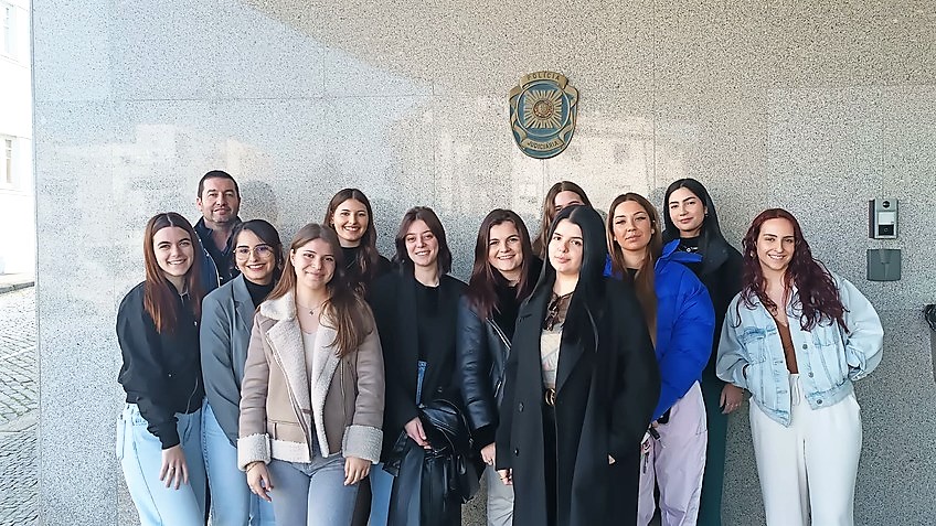 Estudantes de Criminologia visitam Polícia Judiciária - Diretoria Norte