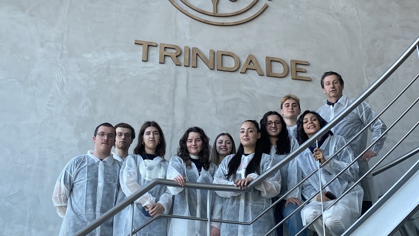 Visita de estudo à Cartonagem Trindade