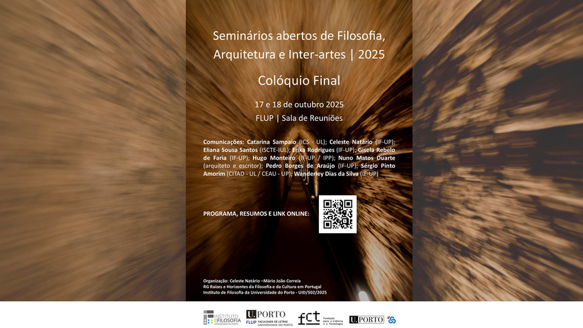 Professor Sérgio Pinto Amorim participa em Colóquio na FLUP